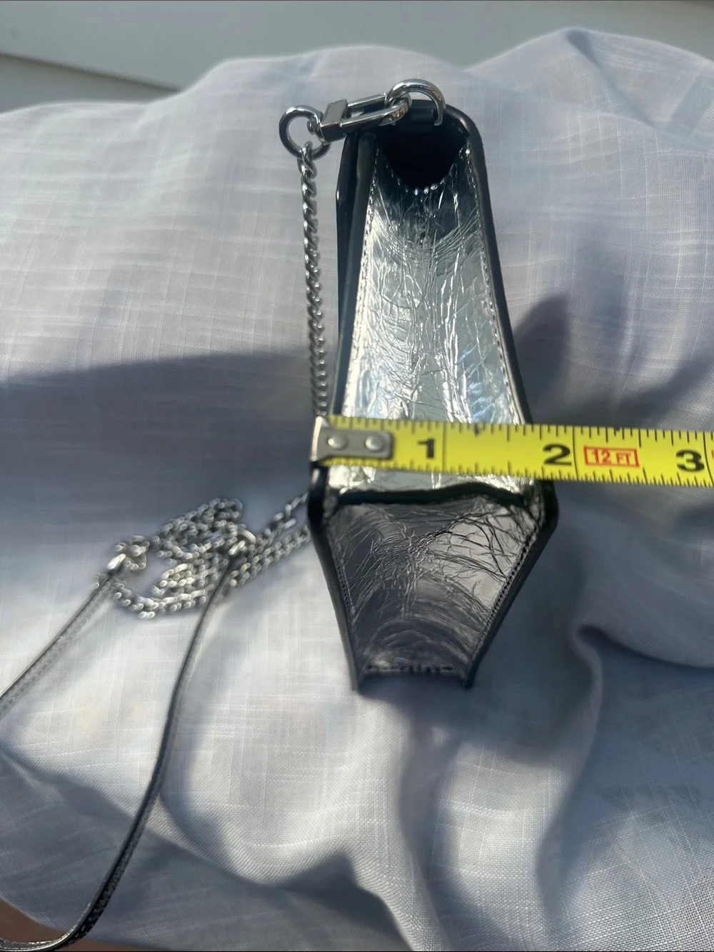 Tory Burch sleek metallic